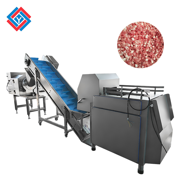 冻肉切丁生产线